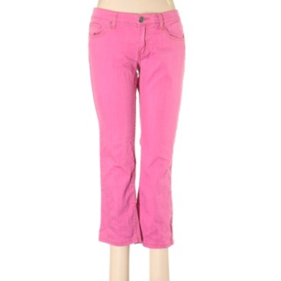 Abbey Dawn Denim - ABBEY DAWN PINK DENIM JERRY LEIGH JEANS